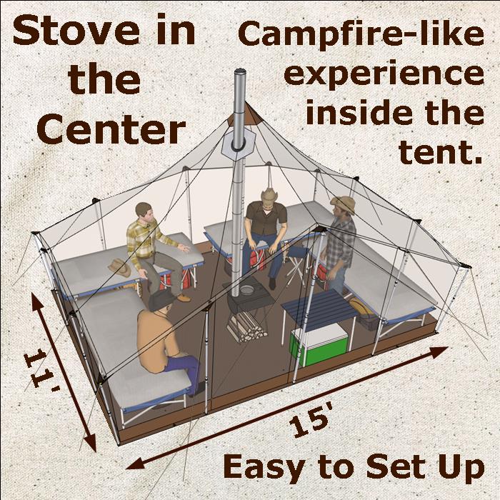 NOMAD Bandit, 4 person tent image 1